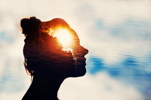 Image of a woman experiencing the benefits of PTSD treatment